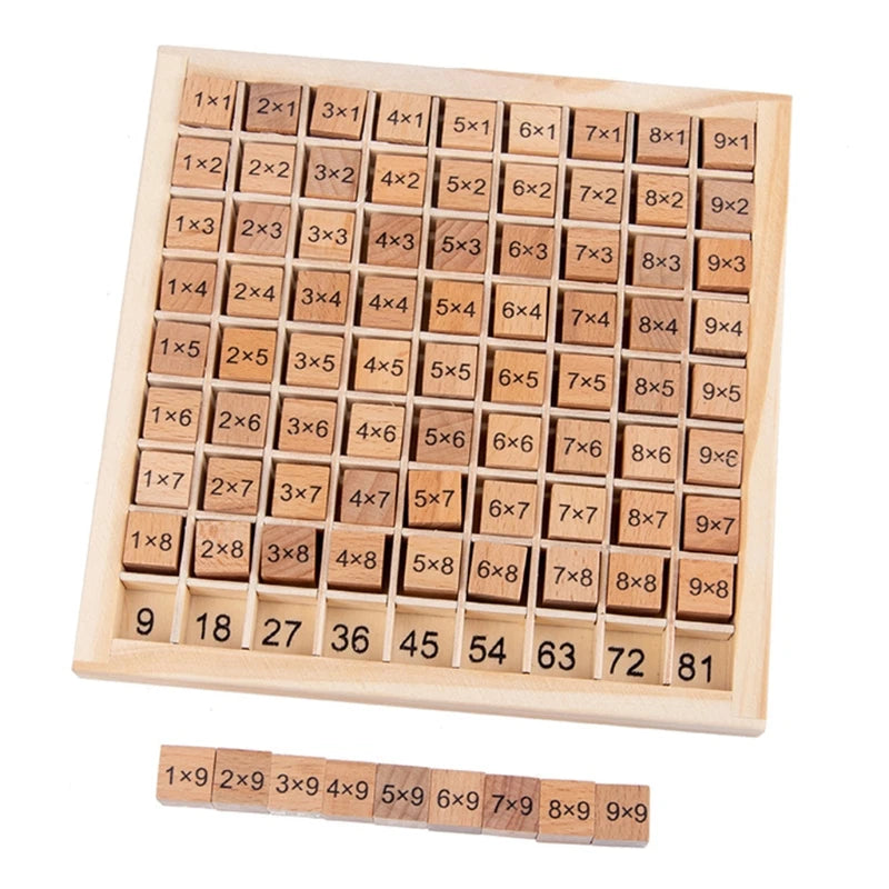 EduWood™ Montessori Arithmetic Learning Board