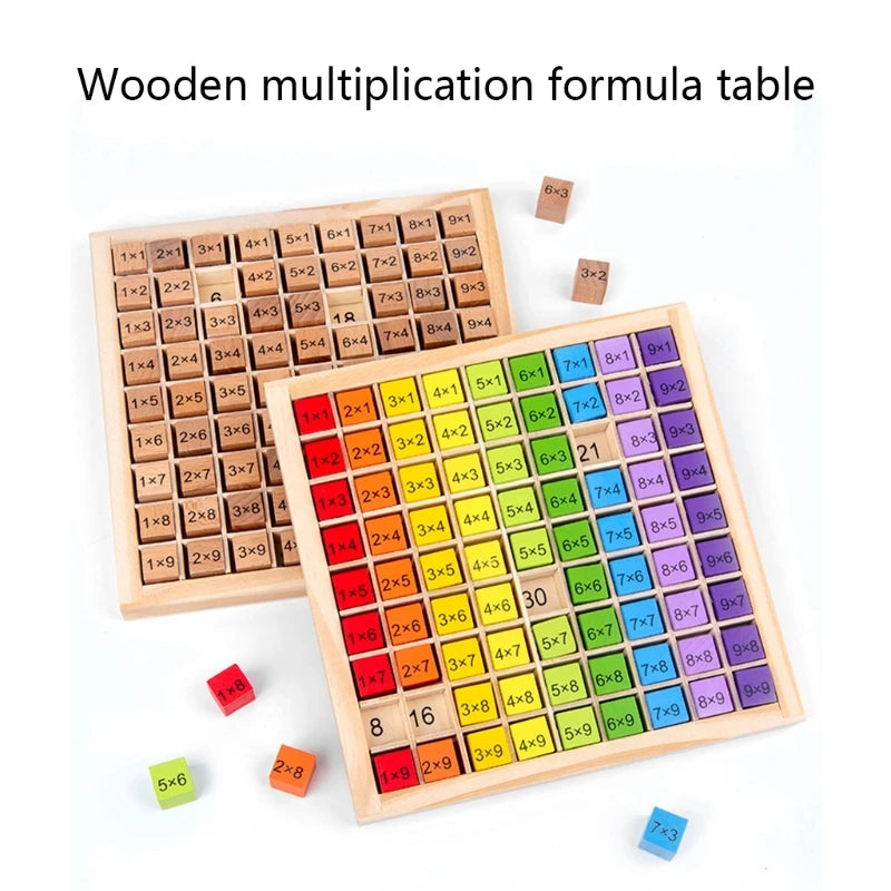 EduWood™ Montessori Arithmetic Learning Board