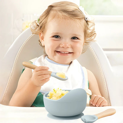 TinyBite™ 3PCS Silicone Baby Feeding Set